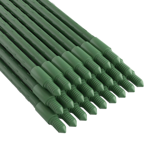 Marlook Garden Stakes Metal Plant Support 24pcs 92x1.6CM
