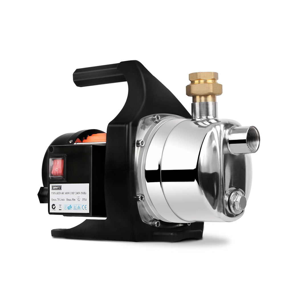 Marlook Garden Water Pump High Pressure 1500W Tank Rain Farm Irrigation House