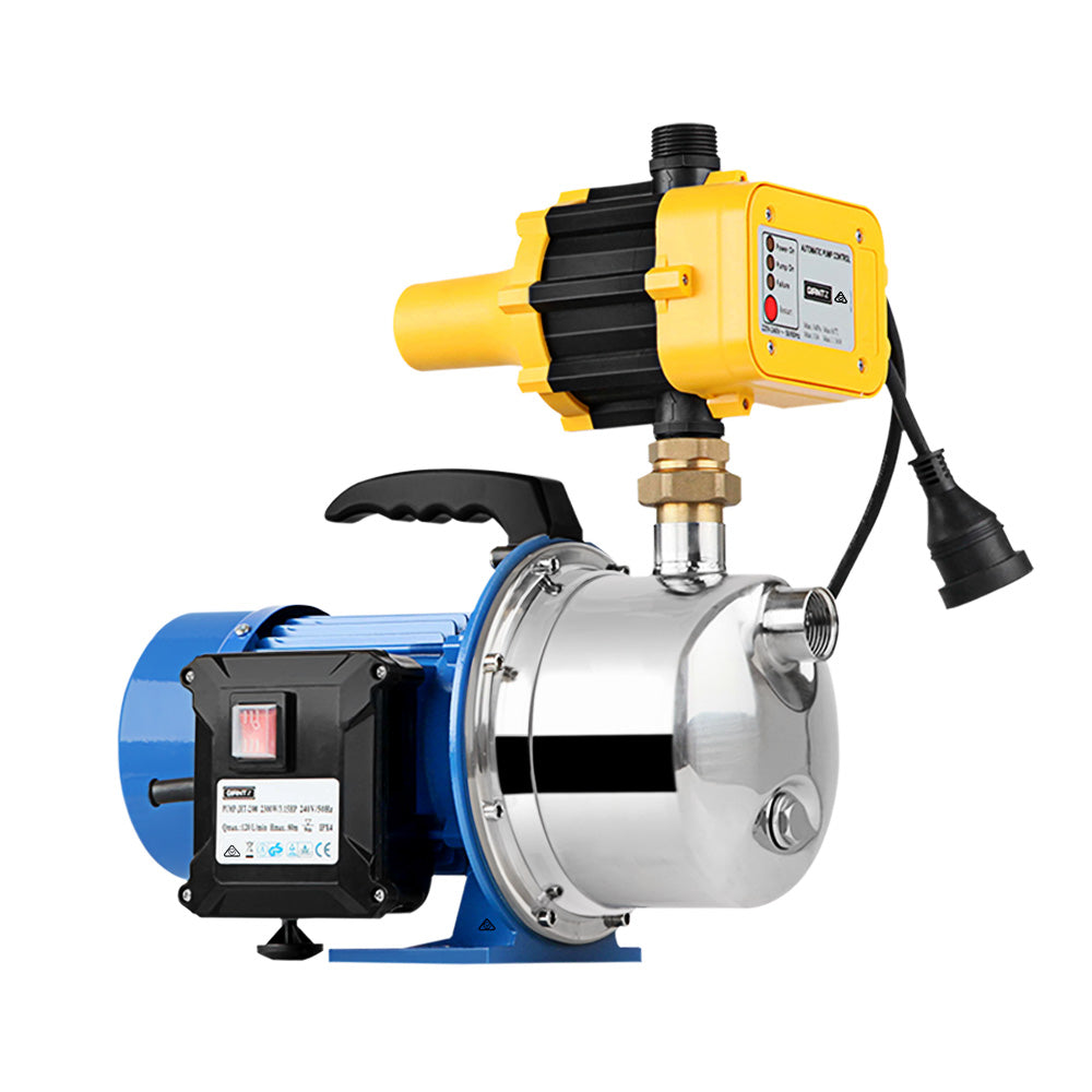 Marlook Garden Water Pump Jet High Pressure Controller Stage Irrigation 4600L/H