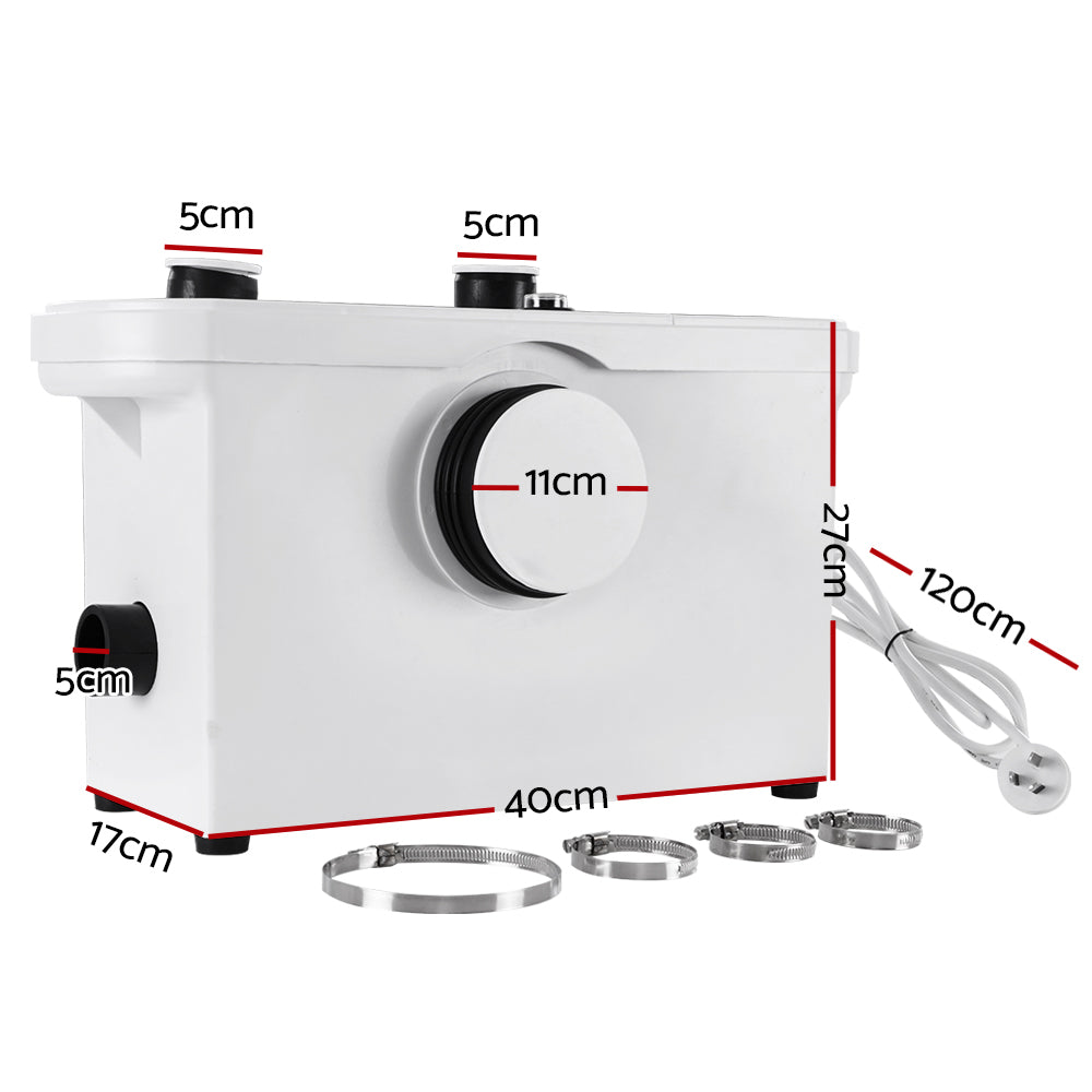 Marlook Macerator Sewerage Pump Waste Water Marine Toilet Disposal Laundry Unit