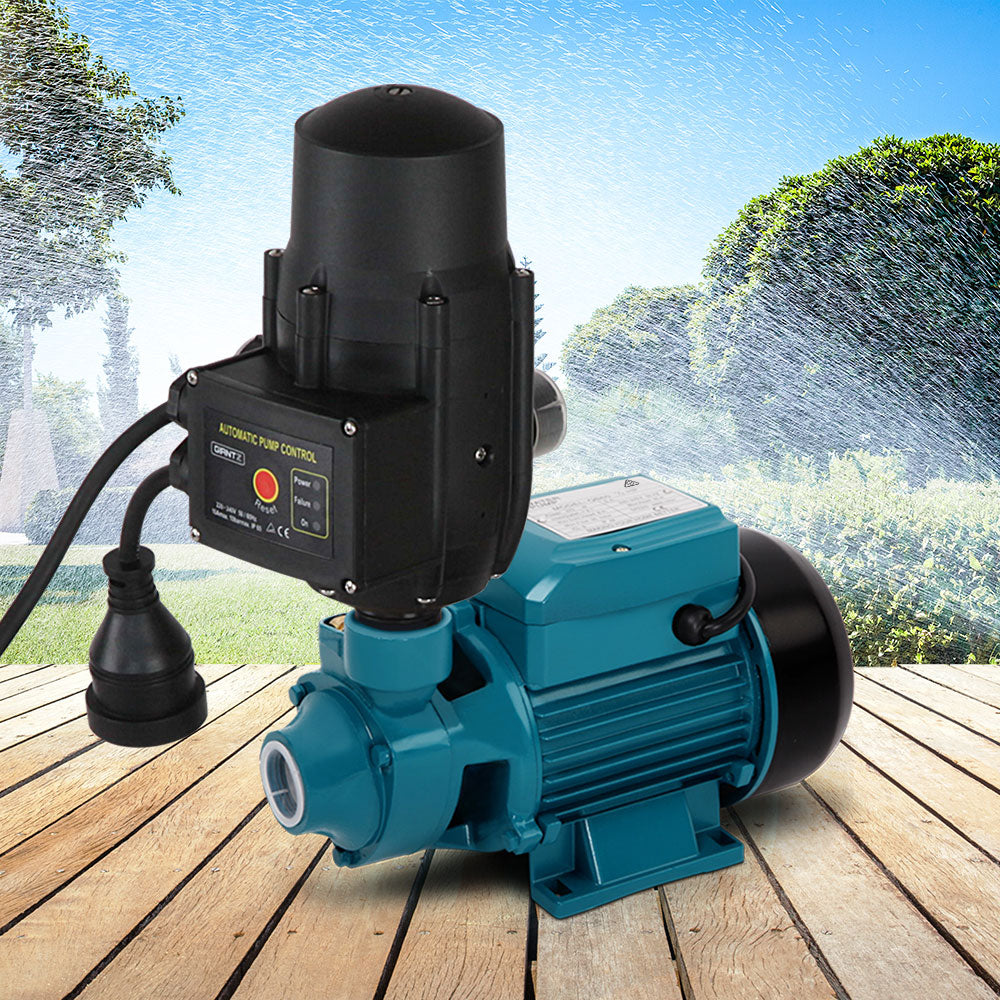 Marlook Auto Peripheral Pump Clean Water Garden Farm Rain Tank Irrigation QB60