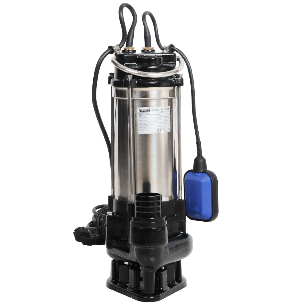 Marlook 2000W Submersible Dirty Water Pump Bore Tank Well Steel Automatic
