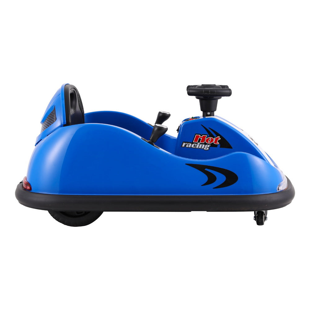 Marlook Kids Ride On Car Bumper Kart 6V Electric Toys Cars Remote Control Blue