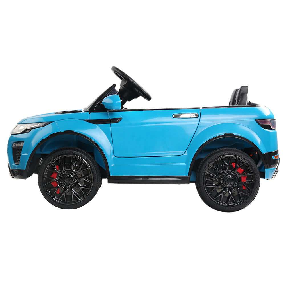 Marlook Kids Electric Ride On Car SUV Range Rover-inspired Toy Cars Remote 12V Blue