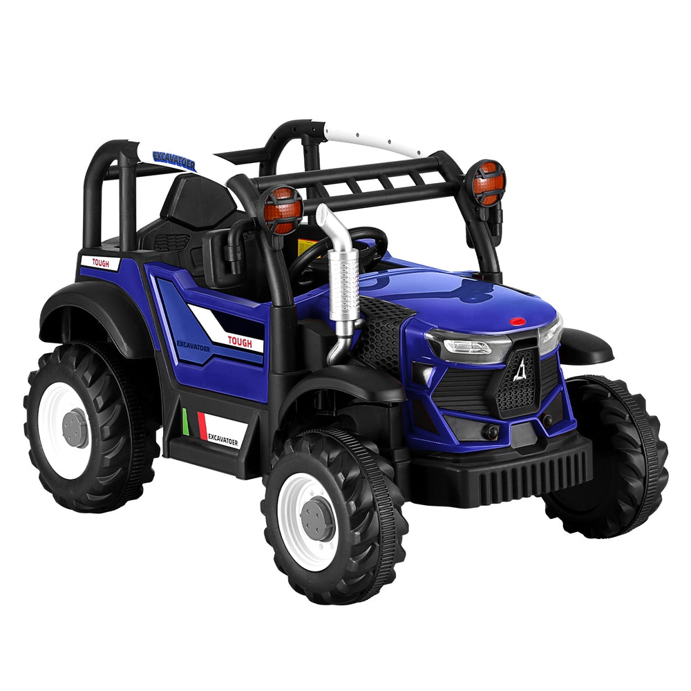 Marlook Kids Electric Ride On Car Off Road Jeep Remote 12V Blue