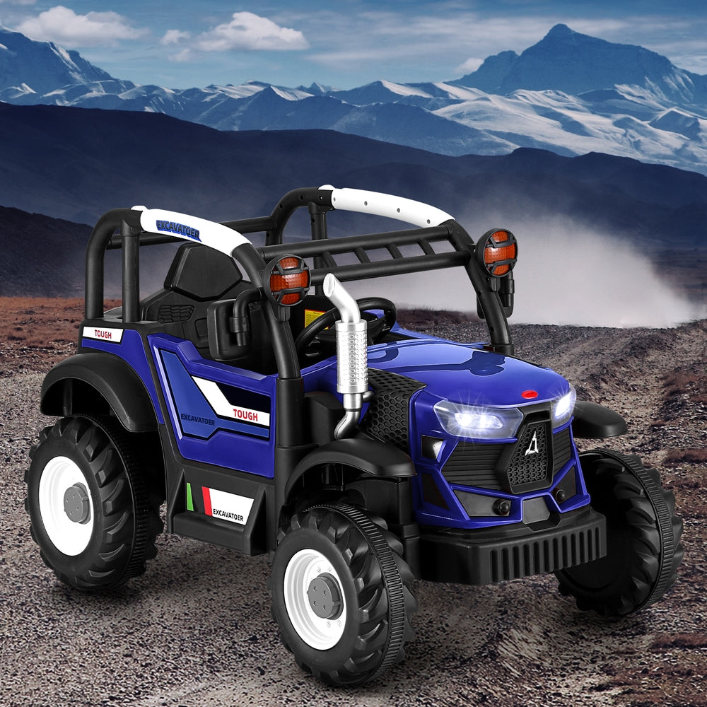 Marlook Kids Electric Ride On Car Off Road Jeep Remote 12V Blue