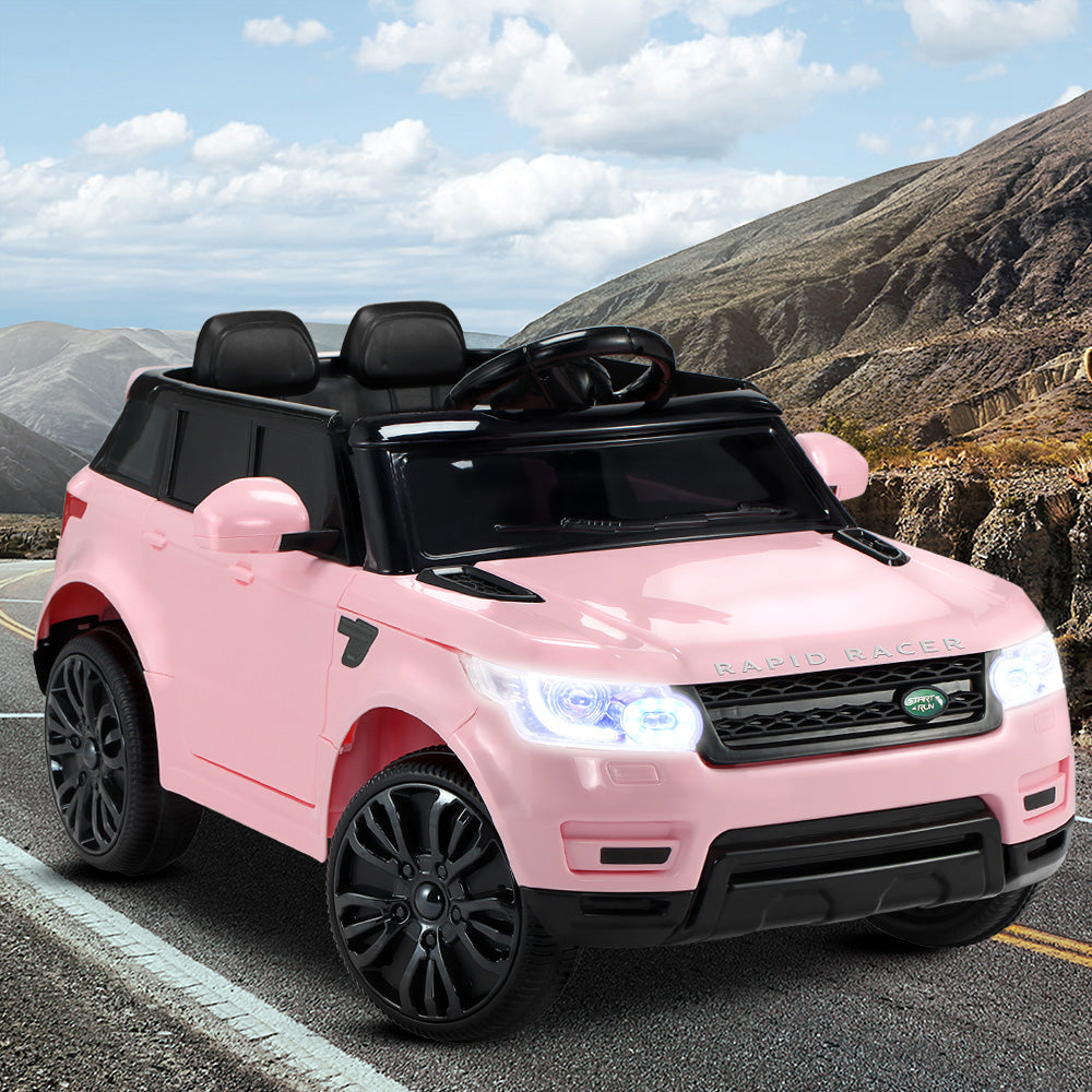Marlook Kids Electric Ride On Car SUV Range Rover-inspired Cars Remote 12V Pink