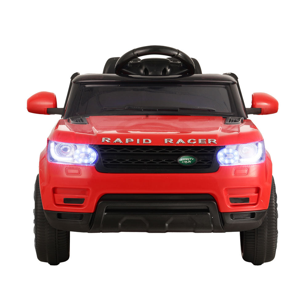 Marlook Kids Electric Ride On Car SUV Range Rover-inspired Cars Remote 12V Red