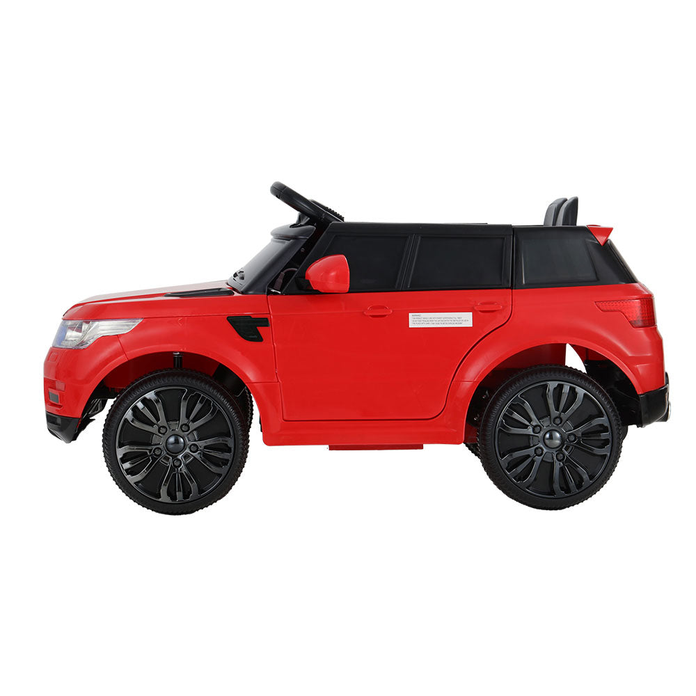 Marlook Kids Electric Ride On Car SUV Range Rover-inspired Cars Remote 12V Red
