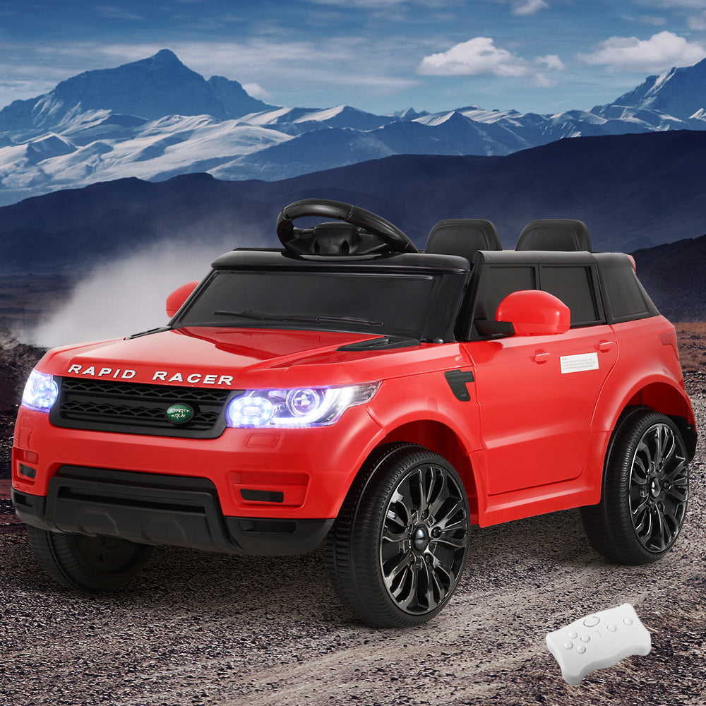 Marlook Kids Electric Ride On Car SUV Range Rover-inspired Cars Remote 12V Red