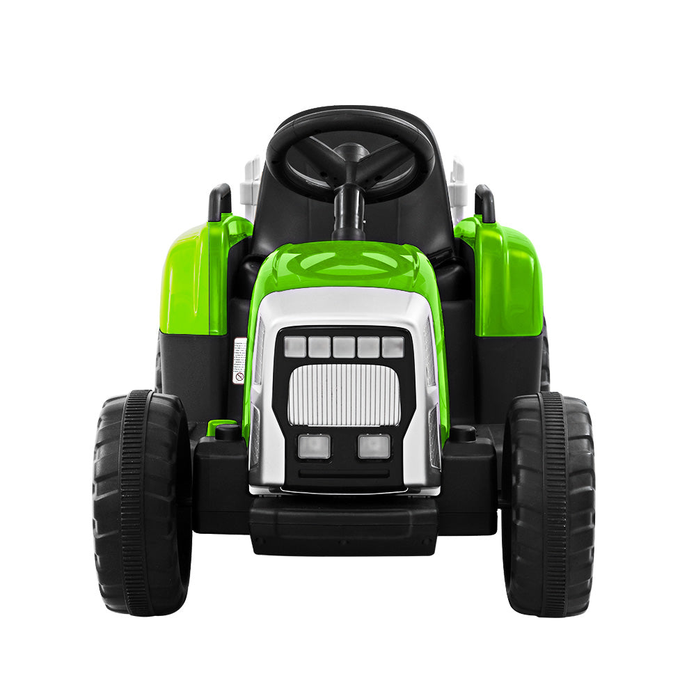 Marlook Kids Electric Ride On Car Tractor Toy Cars 12V Green