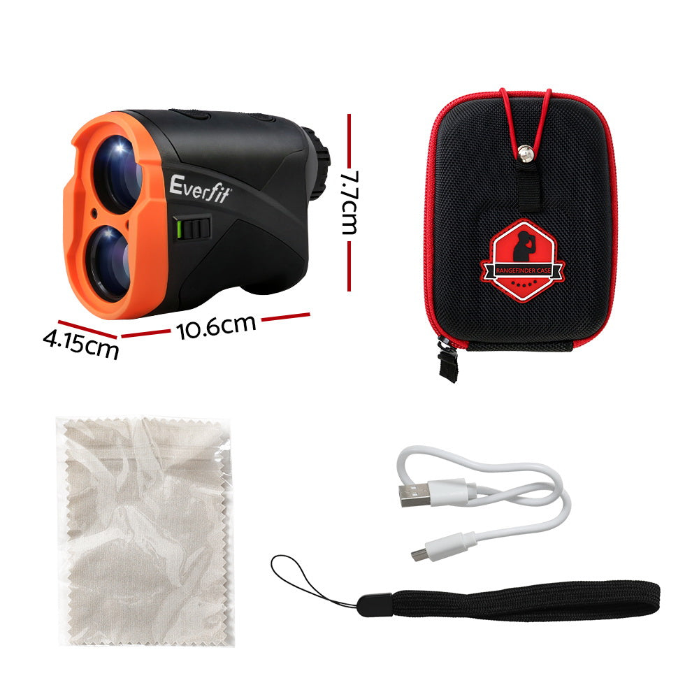 Marlook 700M Golf Rangefinder Slope On/Off Vibration Alert Orange