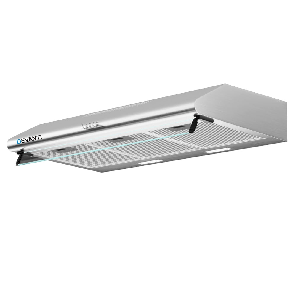 Marlook 900mm Range Hood 90cm Rangehood Stainless Steel