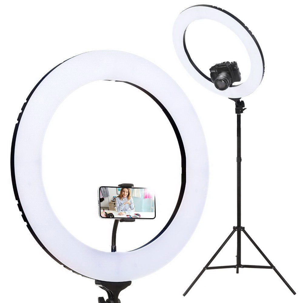Marlook Ring Light 19" Tripod Stand Black