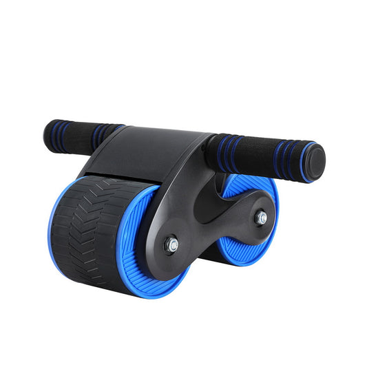 Marlook Ab Roller Automatic Rebound Abdominal Wheel Home Gym Workout Blue