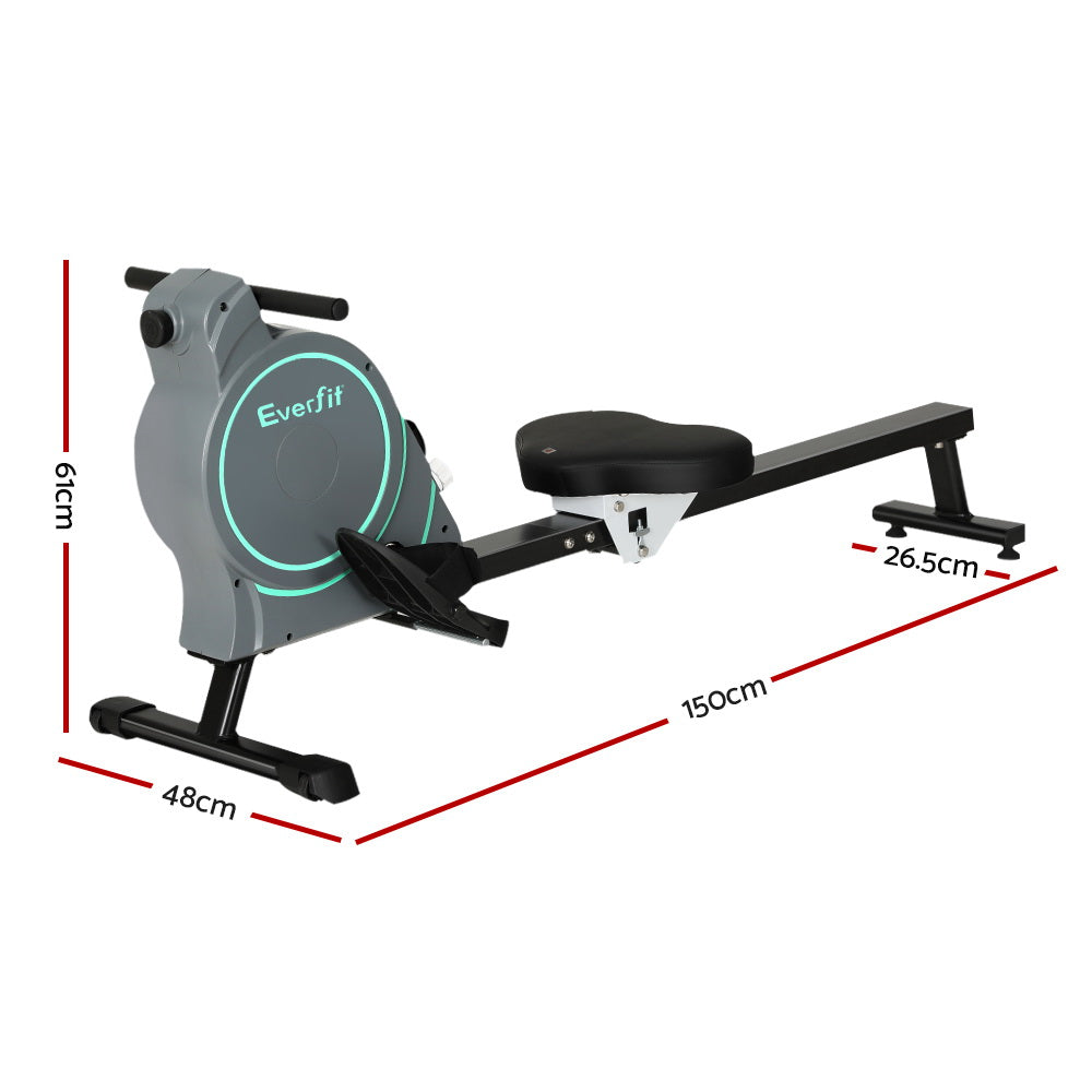 Marlook Rowing Machine 16 Levels Magnetic Rower Gym Home Cardio with APP