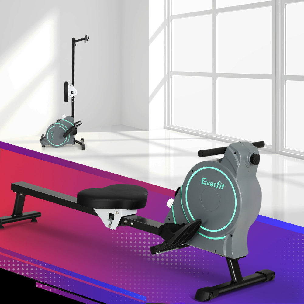 Marlook Rowing Machine 16 Levels Magnetic Rower Gym Home Cardio with APP