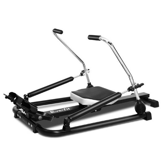 Marlook Rowing Machine Rower Hydraulic Resistance Fitness Gym Home Cardio