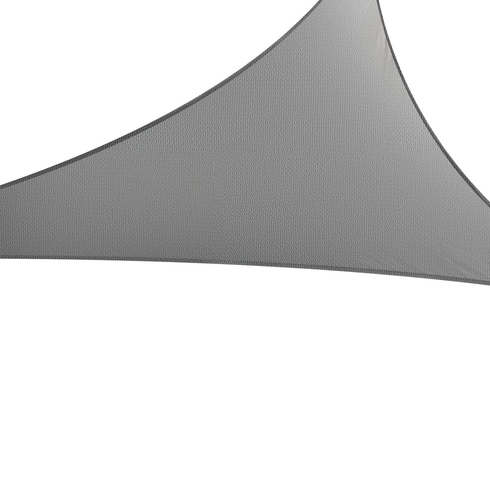 Marlook Shade Sail Cloth Shadecloth Canopy Triangle 280gsm 5x5x7.1m