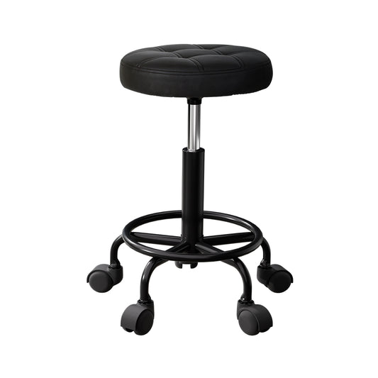 Marlook Salon Stool Round Swivel Chairs Black