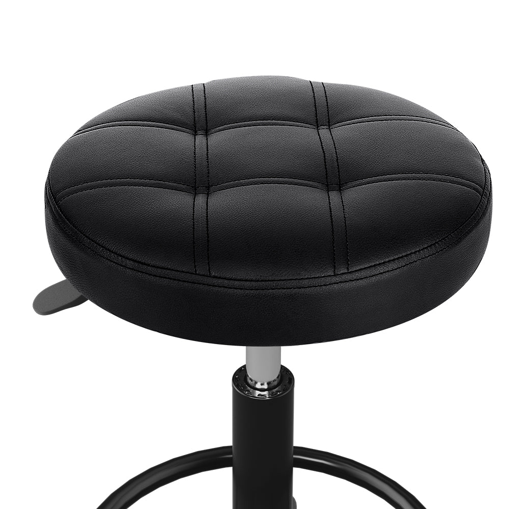 Marlook Salon Stool Round Swivel Chairs Black