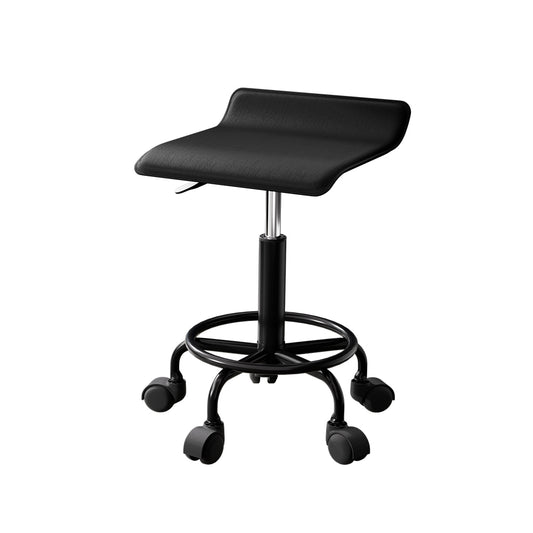 Marlook Salon Stool Square Swivel Chair Black