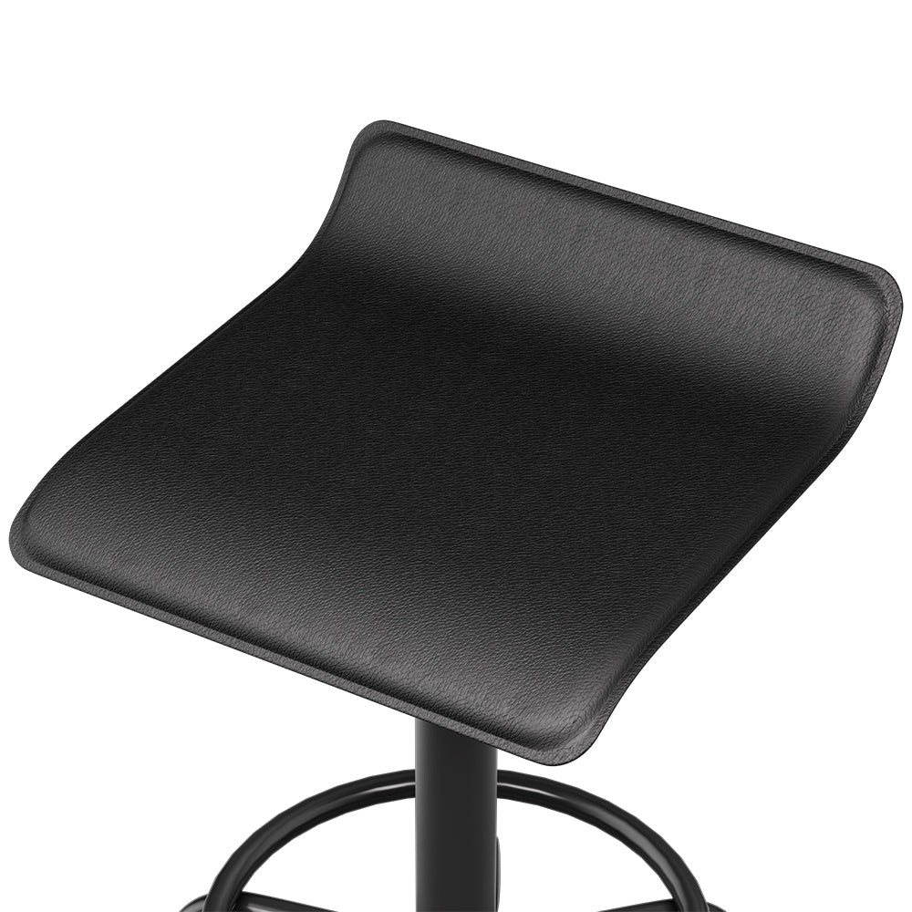 Marlook Salon Stool Square Swivel Chair Black