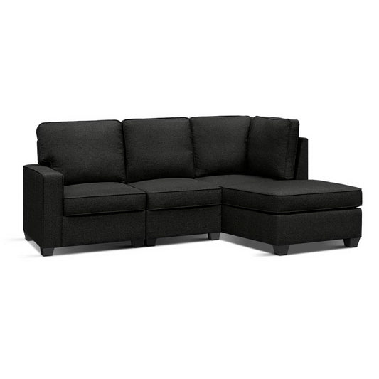 Marlook Modular Sofa Chaise Set 4-seater Dark Grey