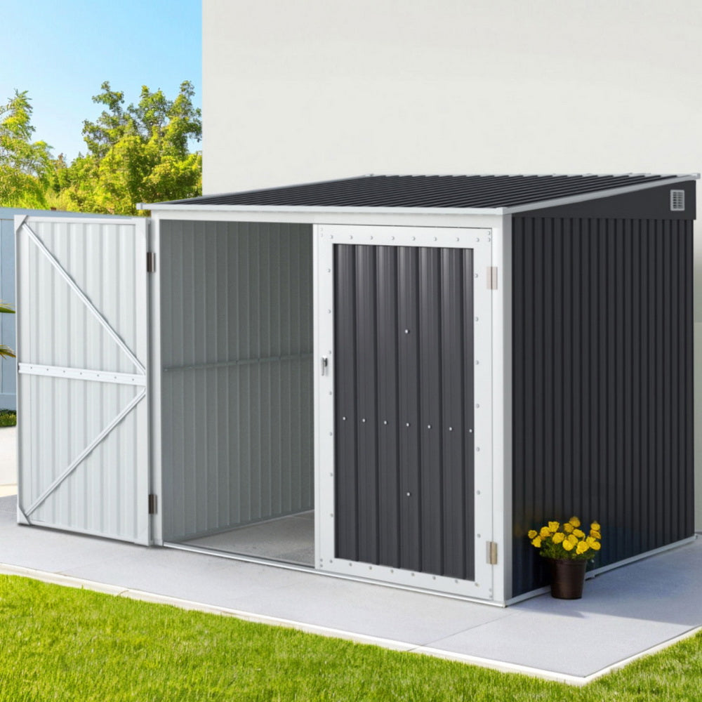 Marlook Garden Shed Sheds Outdoor Storage 2.38x1.99M Tool Workshop House Shelter