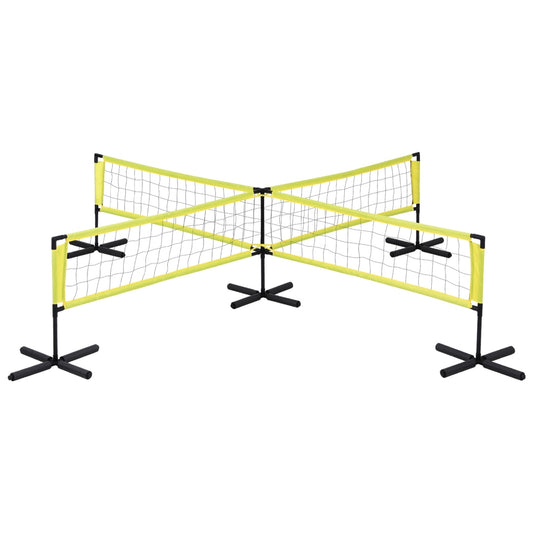 Marlook Water Volleyball Net Set Portable Swimming Pool Nets Game 4 Anchor Bags