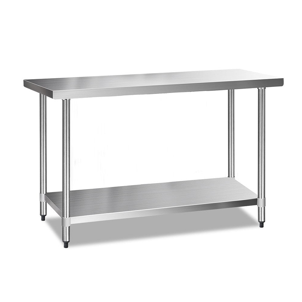 Marlook 1524x610mm Stainless Steel Kitchen Bench 430