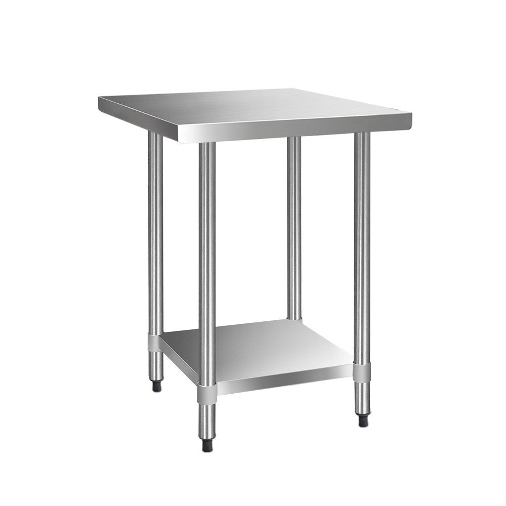 Marlook 760x760mm Stainless Steel Kitchen Bench 430