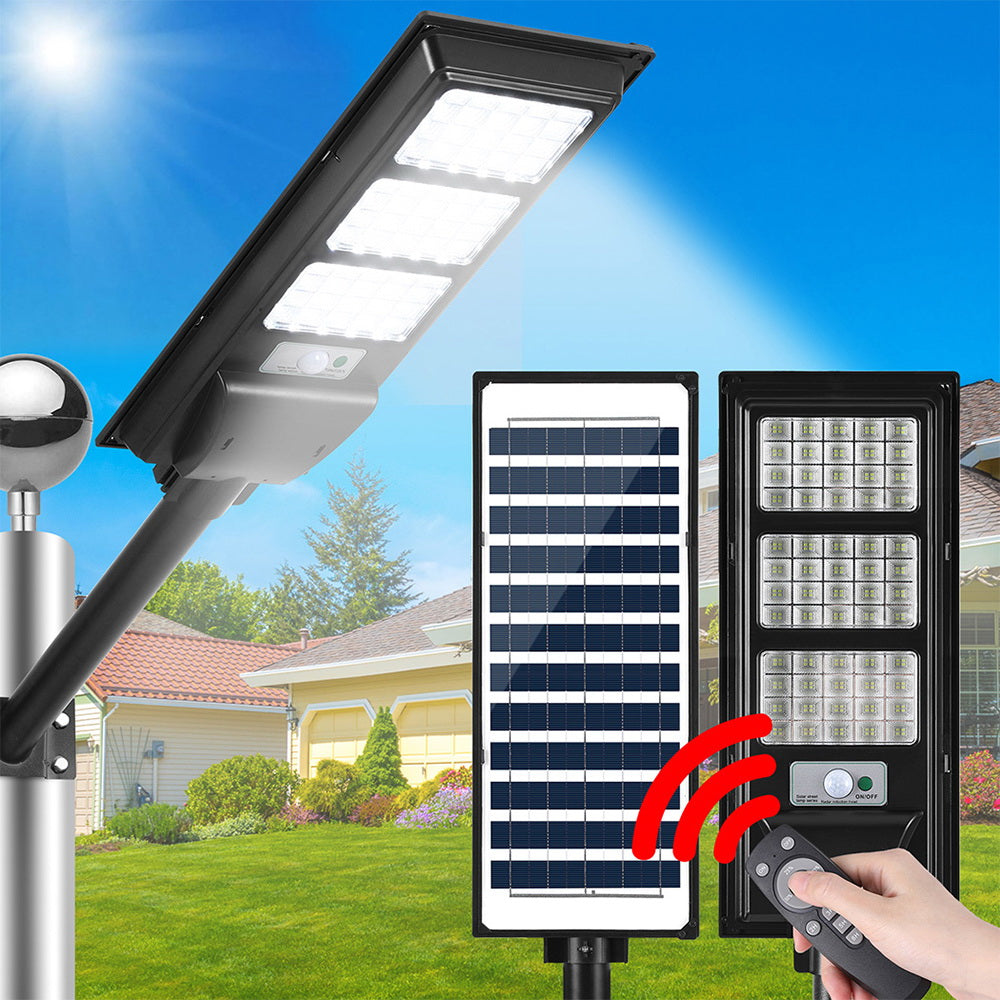 Marlook 240 LED Solar Street Light Flood Motion Sensor Remote