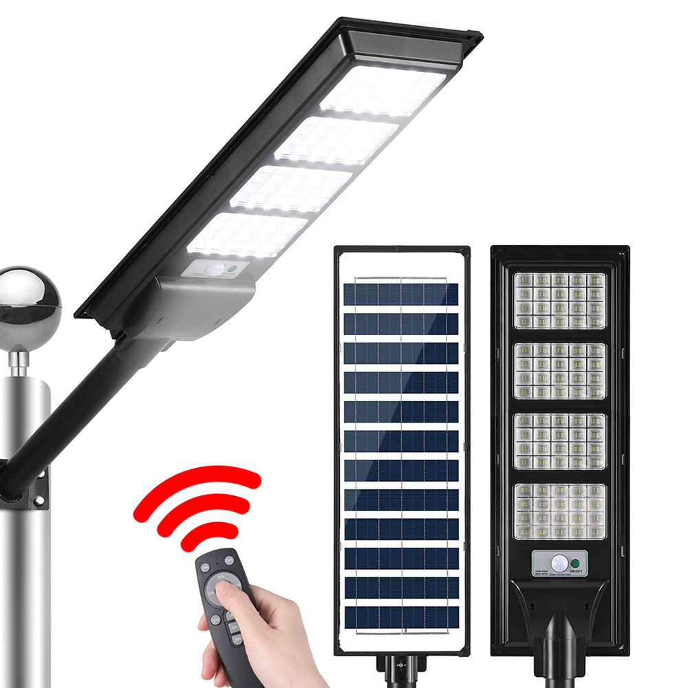 Marlook 320 LED Solar Street Light Flood Motion Sensor Remote