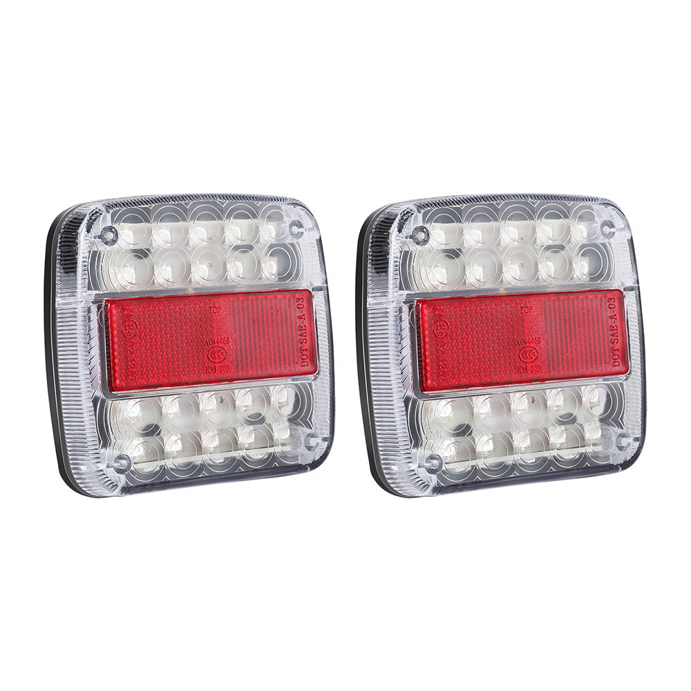 Marlook Pair 26 LED Tail Lights Stop Reverse Indicator 12V Ute Trailer Truck