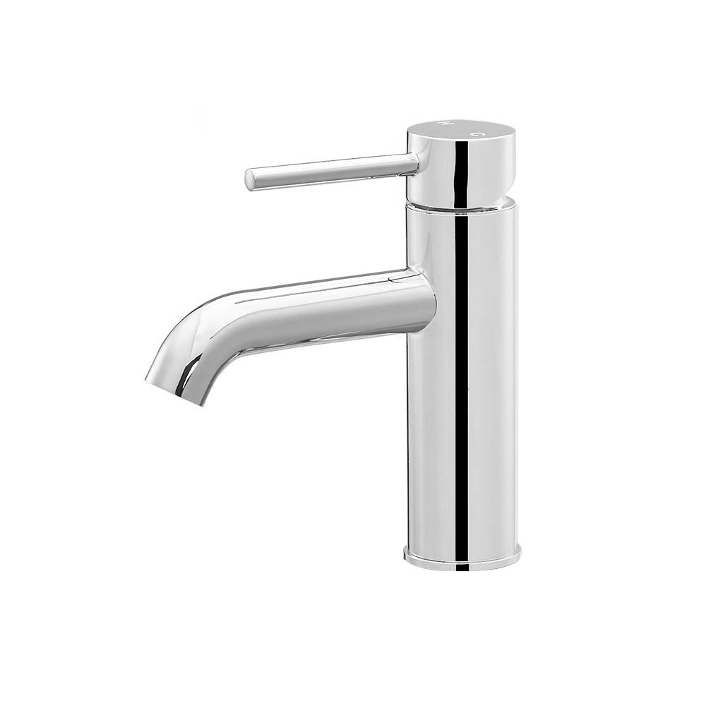 Marlook Bathroom Basin Mixer Tap Round Brass Faucet Vanity Laundry Chrome