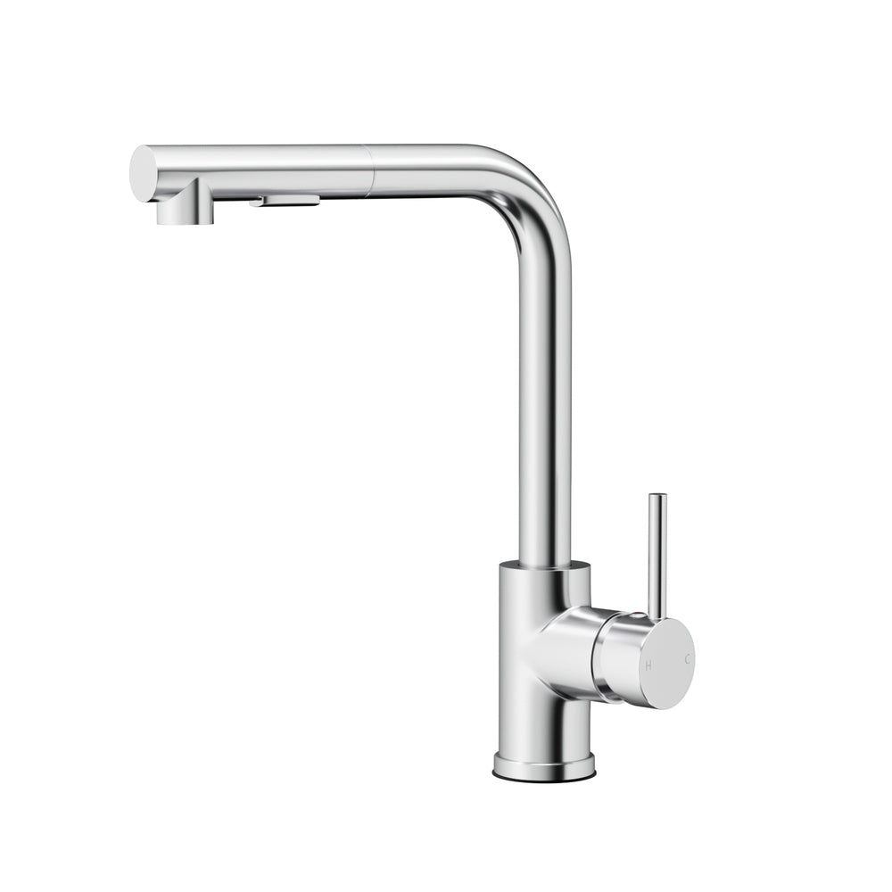 Marlook Tap Pull Out Rectangle 2 Mode Sink Basin Faucet Swivel WELS Chrome