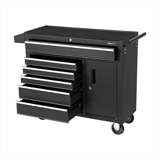 Marlook 6 Drawer Tool Box Chest Cabinet Toolbox Storage Garage Organiser Wheels