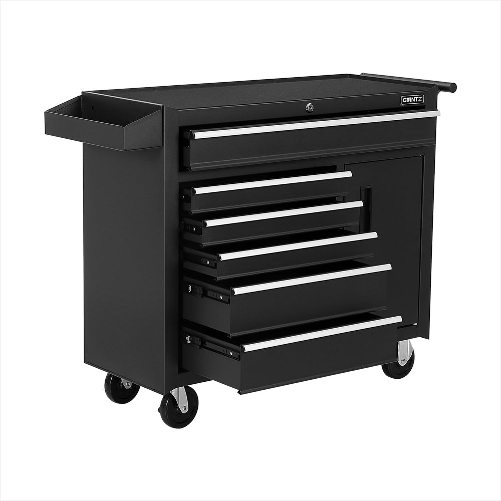 Marlook 6 Drawer Tool Box Chest Cabinet Toolbox Storage Garage Organiser Wheels