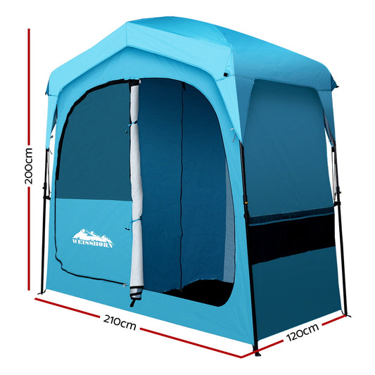 Marlook Double Camping Shower Toilet Tent Outdoor Fast Set Up Change Room