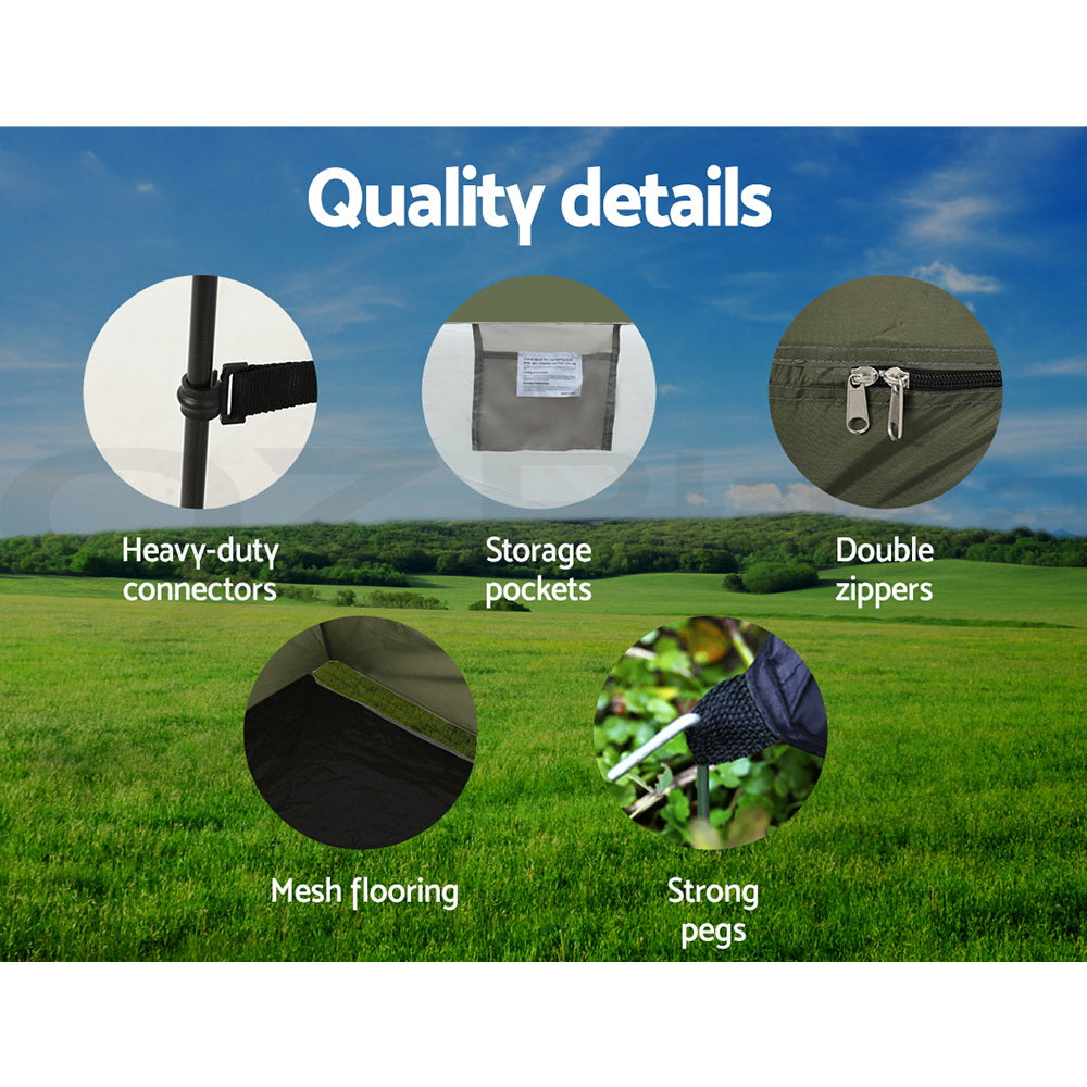 Marlook Camping Shower Toilet Tent Outdoor Portable Changing Room Ensuite