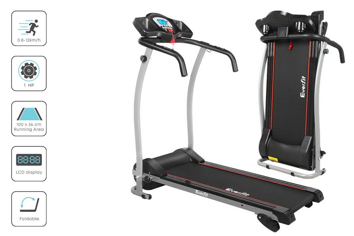 Marlook Treadmill Electric Home Gym Fitness Exercise Machine Foldable 360mm