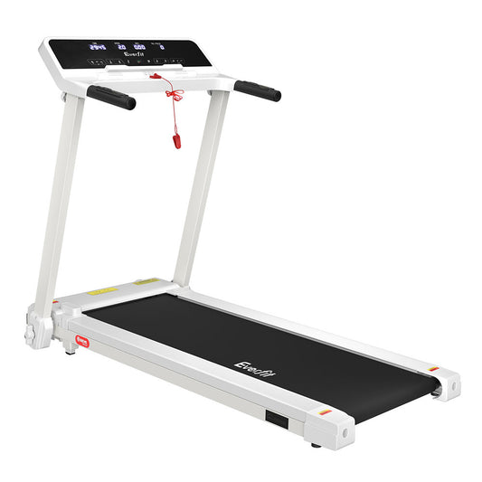Marlook Treadmill Electric Home Gym Fitness Exercise Knob Foldable 420mm White