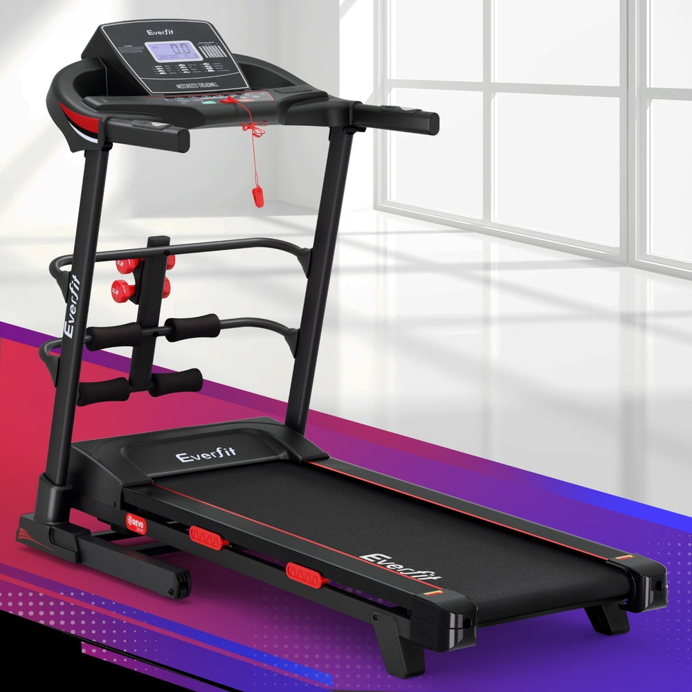 Marlook Treadmill Electric Home Gym Fitness Exercise Machine w/ Sit Up Bar 420mm