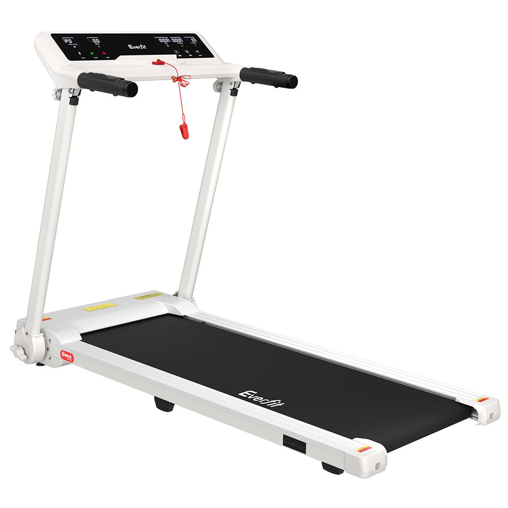 Marlook Treadmill Electric Home Gym Fitness Exercise Knob Foldable 450mm White