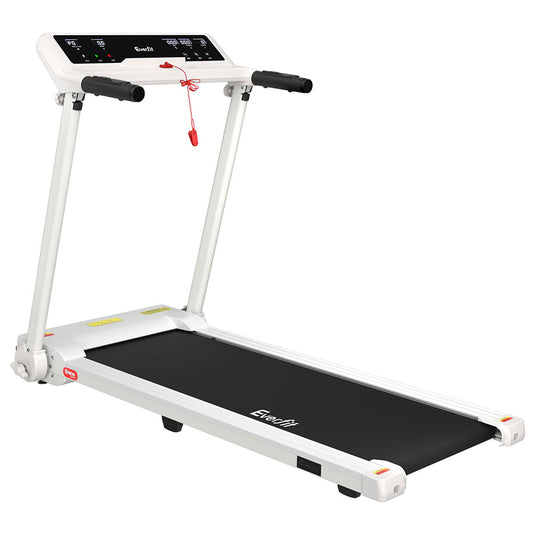 Marlook Treadmill Electric Home Gym Fitness Exercise Knob Foldable 450mm White