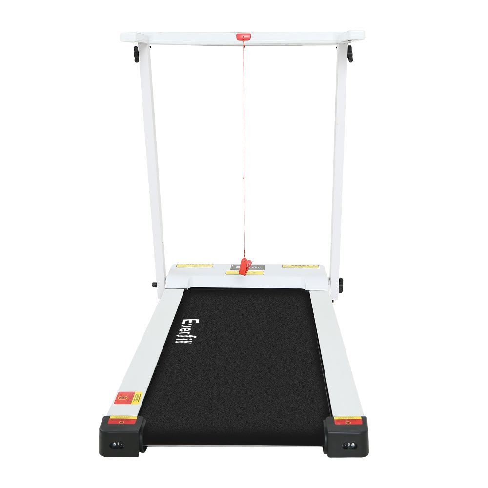Marlook Treadmill Electric Home Gym Fitness Exercise Fully Foldable 450mm White