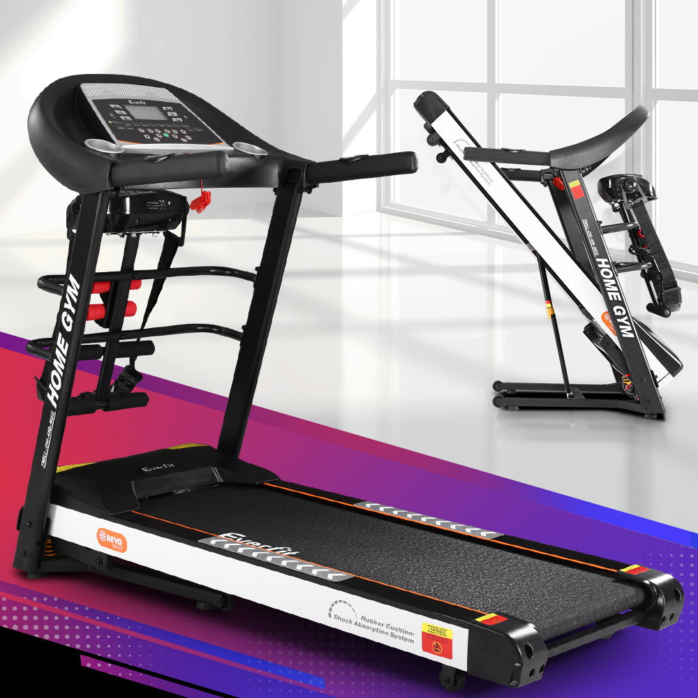 Marlook Treadmill Electric Home Gym Fitness Exercise Machine w/ Massager 450mm
