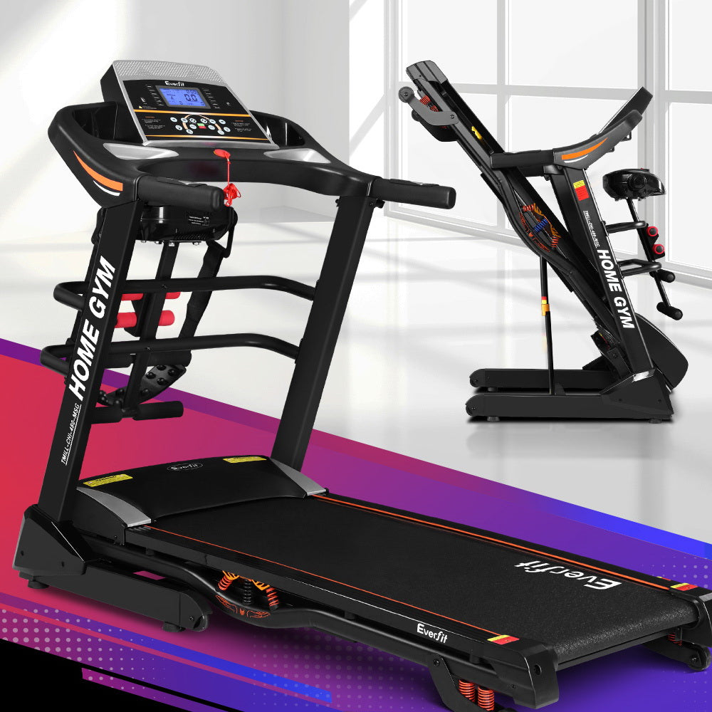 Marlook Treadmill Electric Home Gym Fitness Exercise Machine w/ Massager 480mm