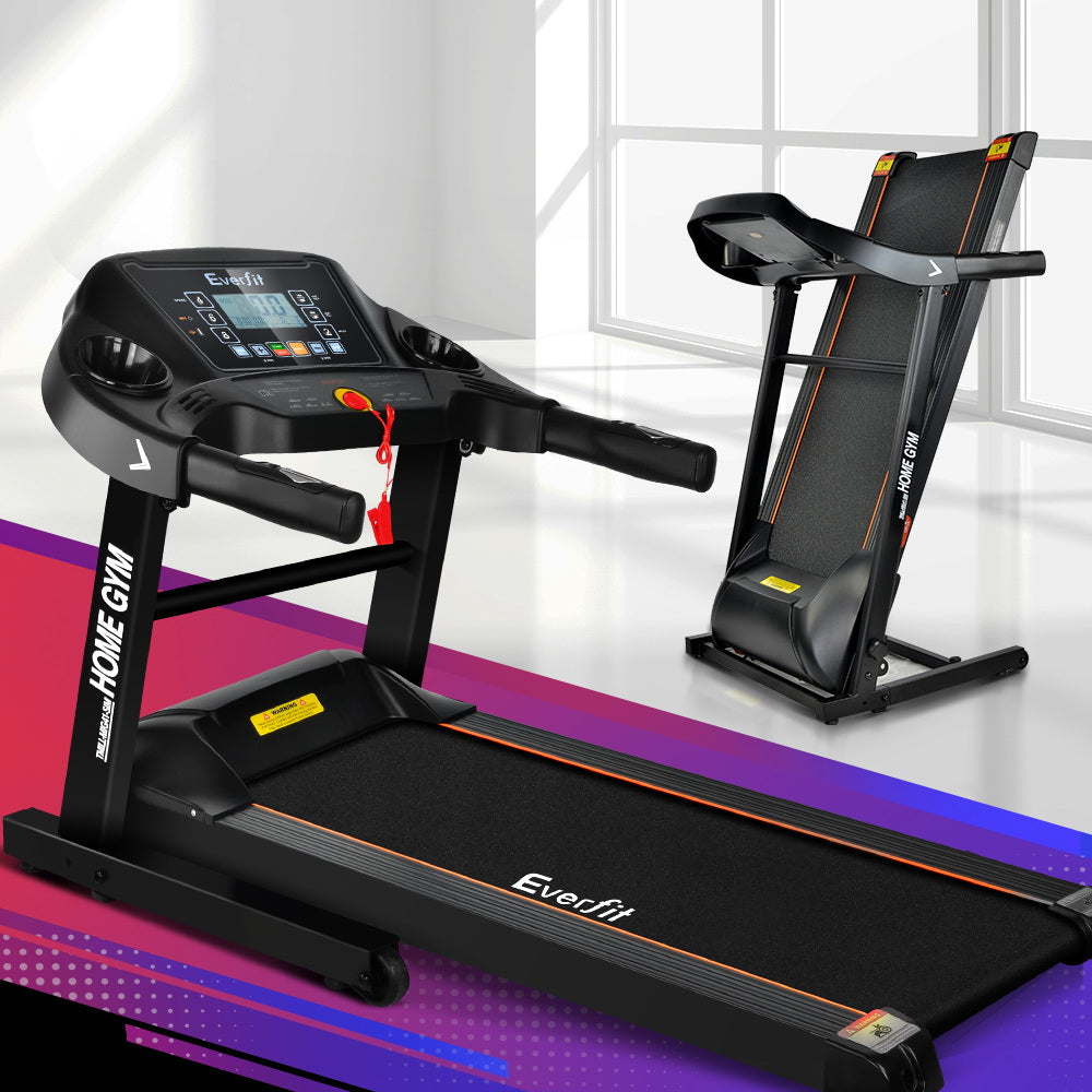 Marlook Treadmill Electric Home Gym Fitness Exercise Machine Foldable 400mm